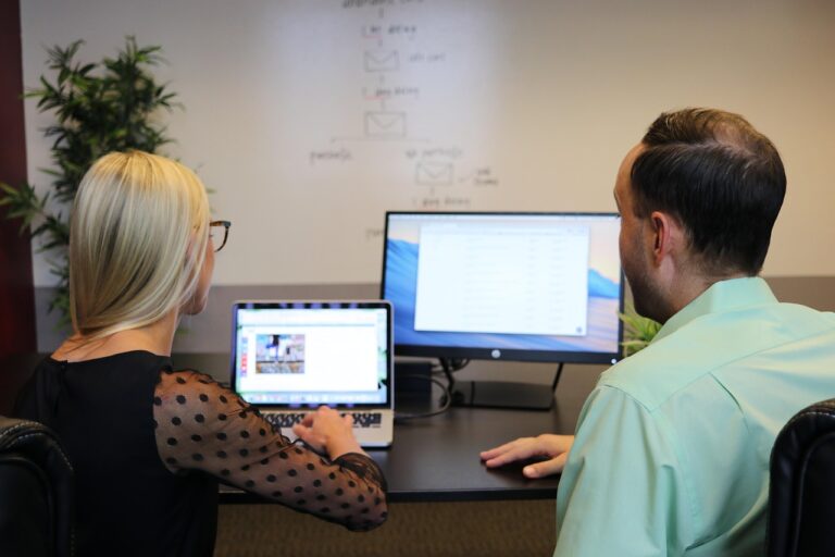 Financial advisor discussing strategy with a client